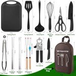 Versatile Camping Utensils Set for Outdoor Cooking