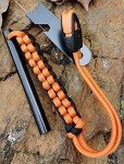 FOSTAR 4" Ferro Rod Fire Starter with Whistle