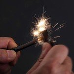 FOSTAR 4" Ferro Rod Fire Starter with Whistle