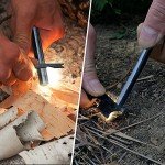 Fire Starter Survival Tool Kit with Lanyard & Striker