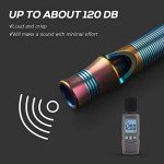 TISUR Titanium Emergency Keychain Whistle – 120db