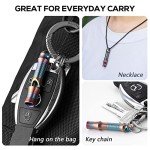 TISUR Titanium Emergency Keychain Whistle – 120db