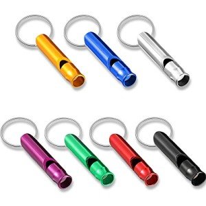 49-Piece Keychain Emergency Whistle Set