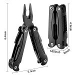 14-in-1 Multitool with Pliers and Pocket Clip