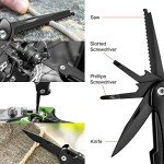 14-in-1 Multitool with Pliers and Pocket Clip