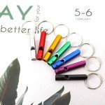 49-Piece Keychain Emergency Whistle Set