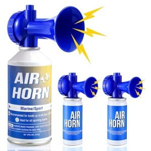 Mini and Large Air Horn Set for Emergencies