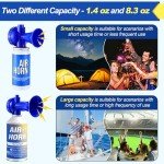 Mini and Large Air Horn Set for Emergencies
