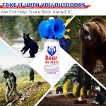 Loud Bear Horn for Hiking Safety Alerts