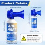 Mini and Large Air Horn Set for Emergencies