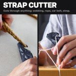Survival Pocket Knife with Wire Cutter and Glass Breaker