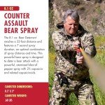 Bear Deterrent Spray - 8.1 oz for Outdoor Safety