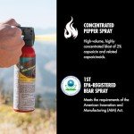 Bear Deterrent Spray - 8.1 oz for Outdoor Safety