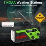 Hand Crank Emergency Weather Radio with Charger