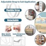 Child Safety Furniture Anchors and Straps Kit