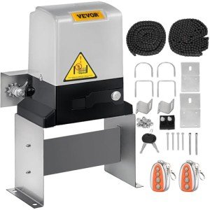 Happybuy 1400LBS Automatic Sliding Gate Opener