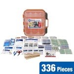 336-Piece First Aid Kit in Plastic Case