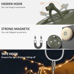 4-in-1 Rechargeable Camping String Lights - 32.8ft