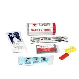Red Cross Safety Tube Emergency First Aid Kit