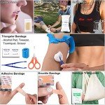 LUXMOM 142-Piece Survival and First Aid Kit