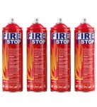 4-Pack Portable Fire Extinguisher with Mounts