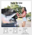 4-Pack Portable Fire Extinguisher with Mounts
