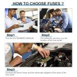 182PCS Automotive Blade Fuse Assortment Kit