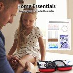 Compact Emergency First Aid Kit - 263 Pieces