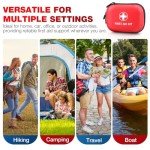 Compact 100-Piece Mini First Aid Emergency Kit