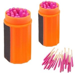 Stormproof Waterproof Matches Survival Kit - 20 pcs