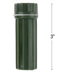 Survival Waterproof Match Storage with Fire Starter