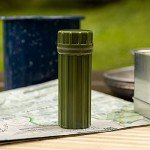 Survival Waterproof Match Storage with Fire Starter