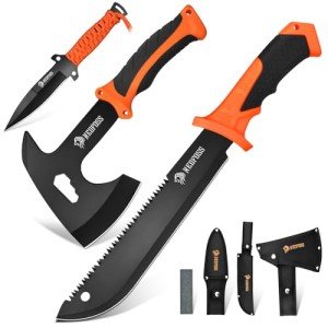 Hurricane Emergency Survival Kit: Machete & Hatchets
