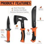 Hurricane Emergency Survival Kit: Machete & Hatchets
