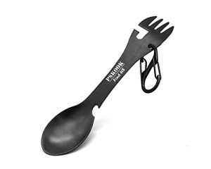 Prettywan 5-in-1 Stainless Steel Camping Spork Set
