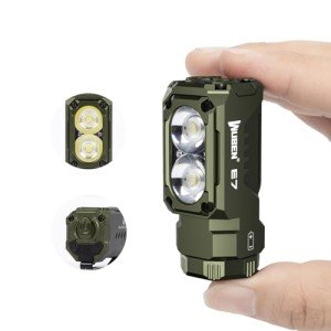 WUBEN E7 Mini Magnet Flashlight - 1800 Lumens