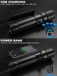 Super Bright Rechargeable LED Flashlight Set