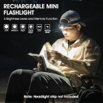 WUBEN E7 Mini Magnet Flashlight - 1800 Lumens