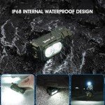 WUBEN E7 Mini Magnet Flashlight - 1800 Lumens