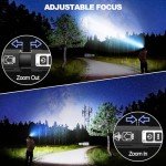 High Lumens Rechargeable Magnetic Flashlight - 20,000LM