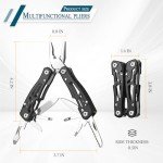 14-in-1 Mini Multitool Pliers for Emergencies