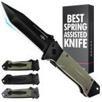 Tactical Spring-Assisted Knife for Emergencies