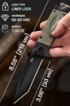 Tactical Spring-Assisted Knife for Emergencies