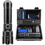 Super Bright 200000 Lumen Rechargeable Flashlight