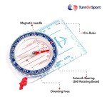 Kids Waterproof Hiking Compass for Outdoor Adventures