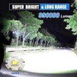 Super Bright 200000 Lumen Rechargeable Flashlight