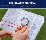 Kids Waterproof Hiking Compass for Outdoor Adventures