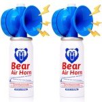 Loud Mini Air Horn for Outdoor Safety (2pcs)