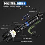 Super Bright 200000 Lumen Rechargeable Flashlight