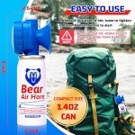 Loud Mini Air Horn for Outdoor Safety (2pcs)